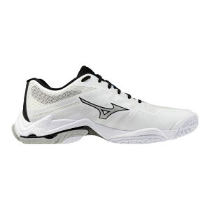�~�Y�m (MIZUNO) �o���[�{�[���V���[�Y �E�G�[�u���C�g�j���O ELITE �G���[�g ���C�h WIDE ���j�Z�b�N�X (26ss) �z���C�gx�u���b�N 22.5-31.0cm 3E���� V1GA260151