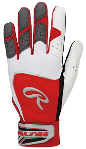 ���[�����O�X (Rawlings) ��ʖ싅 �o�b�e�B���O�O���[�u �o�b�e�B���O�O���u �Ō��p��� HYPER GRIP �n�C�p�[�O���b�v �W���j�A�T�C�Y�Ή����f�� (26ss) �z���C�g×���b�h JM-L EBG26S01-WRD
