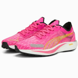 プーマ (Puma) ランニングシューズ リベレイトニトロ 2 LIBERATE NITRO 2 レディース ピンク×シルバー 37731604 377316-04【SS2403】【SS240650】