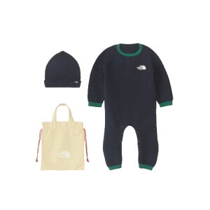 U m[XtFCX (The North Face) xr[ p[X Xq  3_Zbg B L/S Cradle Cotton Rompers Set xr[ (23aw) A[olCr[ NTB62210-UN