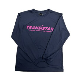 トランジスタ (TRANSISTAR) ハンドボール プラシャツ LSシャツ 長袖Tシャツ ネイビー ロングスリーブ HB00TS02-NAV