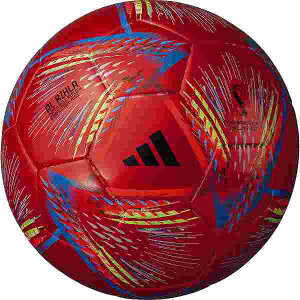 アディダス　AF451R　アル・リフラ　コンペティション　キッズ4号　赤色　2022 FIFAワールドカップカタール大会 公式試合球 同製法 4号球 レプリカ 別色モデル　サッカー　ボール