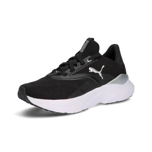 v[} PMJ-310160-01 01 SOFTRIDE Cu EBY (01)PUMA Black-PUMA White fB[X