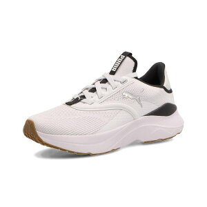 v[} PMJ-310160-02 02 SOFTRIDE Cu EBY (02)PUMA White-PUMA Black-PUMA Silver fB[X