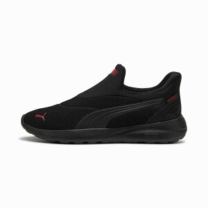 v[} PMJ-402631-01 01 SOFTRIDE RX~bN EASE IN (01)PUMA Black-PUMA Black-PUMA Red YEjZbNX