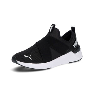 �v�[�} PMJ-311471-11 11 SOFTRIDE HARLI SLIP ON WNS (11)PUMA Black-PUMA Black-PUMA White ���f�B�[�X