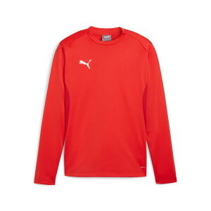 �v�[�} PMJ-659450-01 01 teamGOAL Training Sweat (01)PUMA Red-PUMA White-Fast Red �����Y�E���j�Z�b�N�X