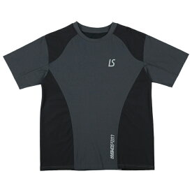 LUZeSOMBRA TWM DRY SHORT SLEEVE TOP W1261003 チャコール
