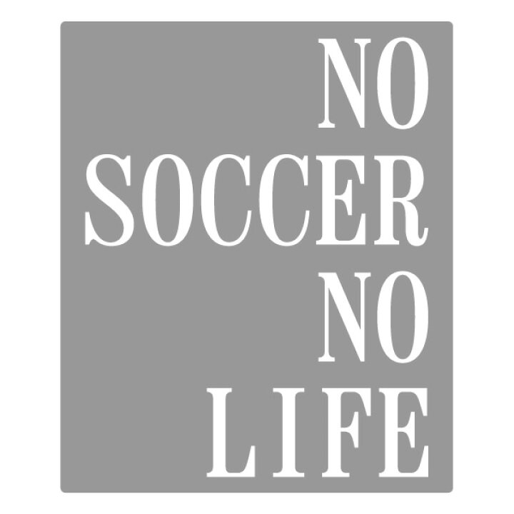 楽天市場 サッカーがなければ生きられない No Soccer No Life 綿100 サイズ S 4l 全5色 面白いｔシャツ パロディtシャツ 大きいサイズ 半袖 サッカー好き ユニフォームファクトリー