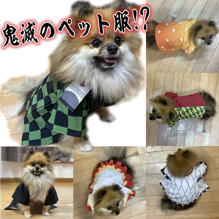楽天市場 あす楽対応 鬼殺隊風ペット服 犬用 猫用 犬の服 猫の服 ペットウェア ドッグウエア Dogwear いぬ用 ワンちゃん用 かわいい犬 の洋服 防寒 寒さ 冬用 冬服 犬の服 ユニフォームファクトリー