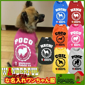 楽天市場 Wanderful ワンダフルドッグウェア 名前 犬種イラスト入りtシャツ 日本製ドッグウェア ペットウェア 小型犬用品 Dogwear いぬ用 ワンちゃん用 かわいい犬の洋服 世界にたった１枚だけの オリジナル 散歩 オリジナルドッグウェア 柿沼無地
