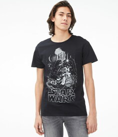 AEROPOSTALE（エアロポステール）■半袖Tシャツ■STAR WARS MOVIE POSTER GRAPHIC TEE■並行輸入正規品■スターウォーズ（STARWARS）好きに！スター・ウォーズ/スカイウォーカーの夜明け