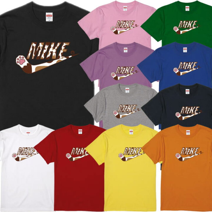 楽天市場 New Mike 三毛猫 Tシャツ パロディtシャツ 面白tシャツ 綿100 サイズ 90cm 4l 全11色 面白いtシャツ おもしろtシャツ 大きいサイズ 半袖 猫好き ネコ好き ユニフォームファクトリー