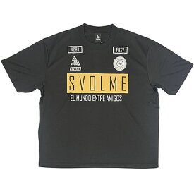 スボルメ　SVOLME　ワイドFBロゴプラT24SDG　5カラー　サッカー　フットサル　半袖　プラクティスシャツ　1241-24500