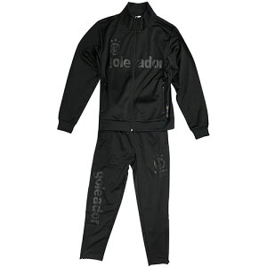 ゴレアドール goleador ベーシックトレーニングジャケット&トレーニングスリムテーパードパンツ ブラック×ブラック 上下セット ジャージ G-443-1 G-443-3 9191