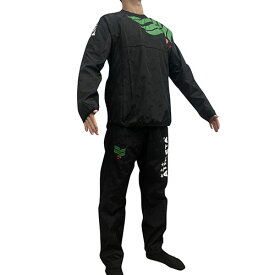 アスレタ　ATHLETA　カフェブラピステシャツ＆パンツ　ブラック　　サッカー　フットサル　ピステ　上下セット　02425　02426