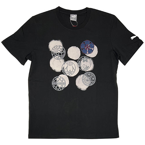 プーマ　PUMA　PUMA X AMOK JOYFUL Tシャツ　プーマブラック　半袖　Tシャツ　846729-01