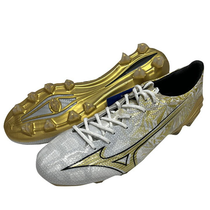 楽天市場】ミズノ MIZUNO ミズノアルファELITE ホワイト×ゴールド 