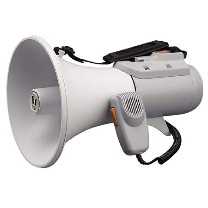 楽天市場】[ ER-2115W ] TOA メガホン 拡声器 ショルダー型 中型 