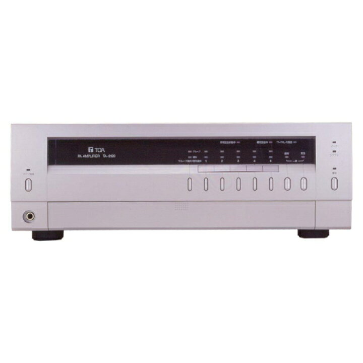 楽天市場】【送料無料】[ TA-2120 ] TOA PAアンプ 卓上型アンプ 120W 