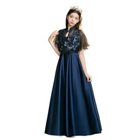 [VOKLLIYU] 子供 ドレス キッズ ピアノ 発表会 女の子 演奏会 ドレスこのドレスには二通りの着方があります 子どもフォーマル ドレス バイオリン 豪華な上品 エレガント 中学生 ドレス 結婚式