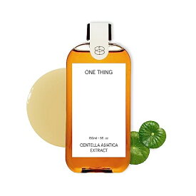 ワンシング （ONE THING）ツボクサエキス ツボクサ化粧水 150ml | さっぱり 混合肌 脂性肌 敏感肌 肌荒れ 赤み CICA シカ配合 ツボクサ 低刺激 高純度 高濃度 無添加 化粧水 乳液 スキンケア 韓国