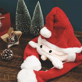 【SALE／10%OFF】クリスマス サンタ帽子 ギャップ 子供 ふわふわ 垂れヒゲ サンタ ピコピコ帽子 垂れ耳 アニマルピコピコ帽子 大人 メンズ レディース コスプレ コスチューム