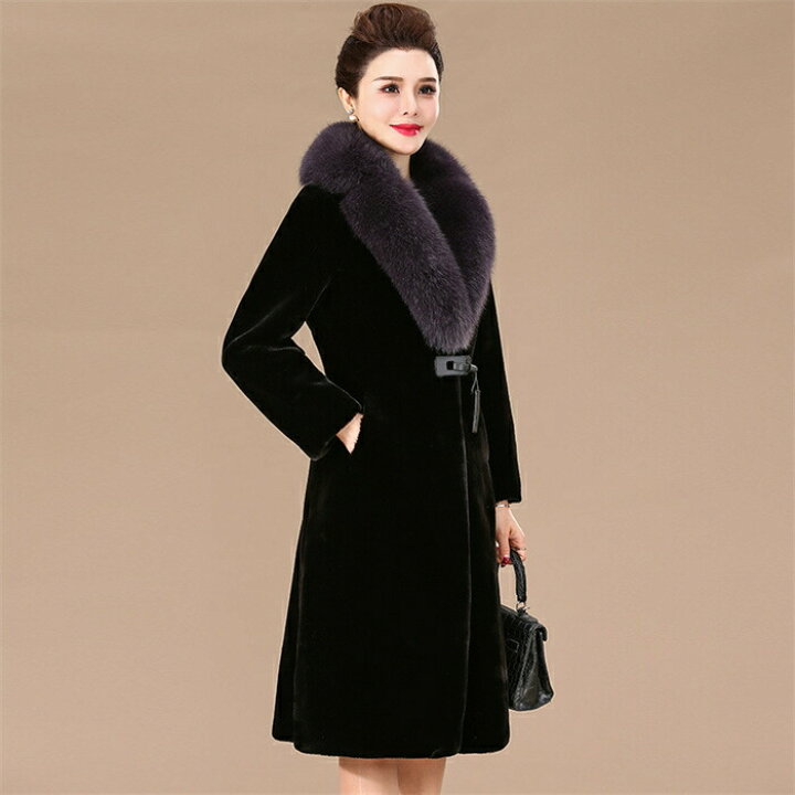 楽天市場】【期間限定5％OFF】レディース 毛皮コート ファーコート 