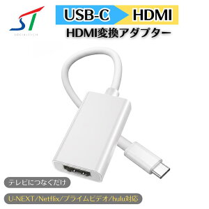 �^�C�vc HDMI �ϊ� �A�_�v�^�[ iPhone �~���[�����O �e���r�ɉf�� �ϊ��A�_�v�^ ���j�^�[ �ʐ^ u-next netflix �v���C���r�f�I DAZN