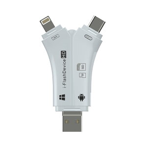 yX[p[SALE ziOS18Ή 4in1 }` SDJ[h [_[ pAvsv ʐ^ obNAbv iphone ipad usb X}z J[h[_[iPhone X}z f[^ ړ f[^ڍs ACtH usb 