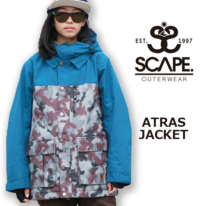 楽天市場】SCAPE エスケープ ATRAS JACKET アトラスジャケット SPRAY 