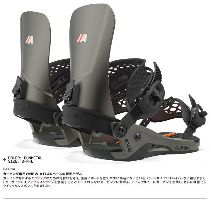 楽天市場】20-21 UNION ユニオン ATLAS EVO アトラスエボ 国内正規品 