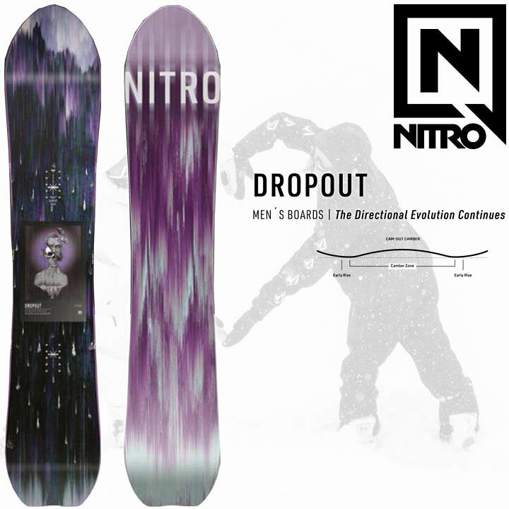 楽天市場】21-22 NITRO ナイトロ DROPOUT ドロップアウト 送料無料 