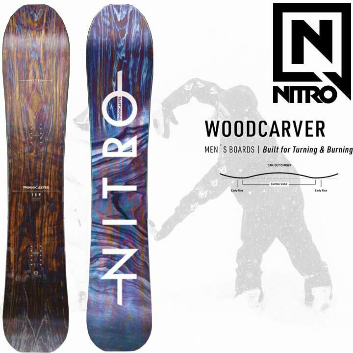 楽天市場】21-22 NITRO ナイトロ WOODCARVER ウッドカーバー 送料無料  