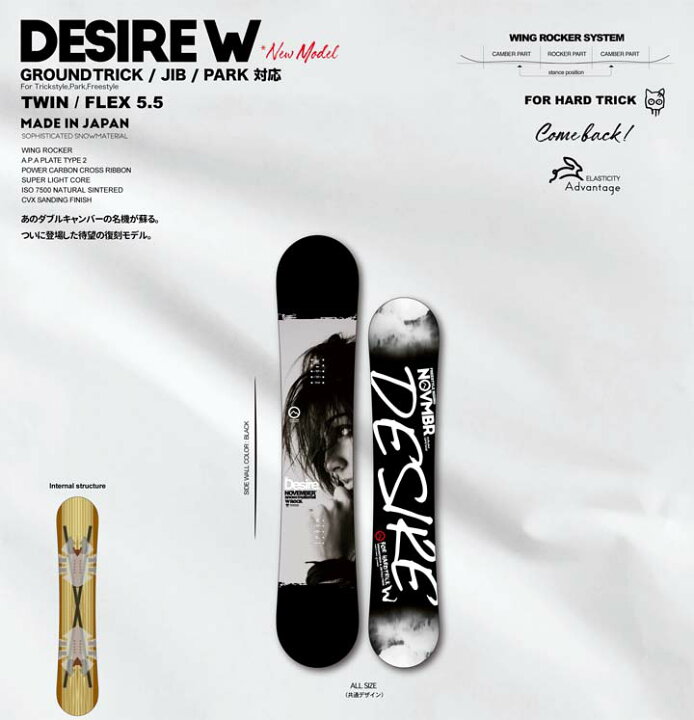 楽天市場】21-22 NOVEMBER ノベンバー ノーベンバー DESIRE W デザイア 