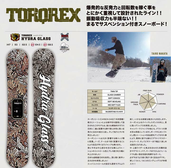 TORQREX - 22-23 TORQREX HYDRA GLASSハイドラグラス 151の通販 by 