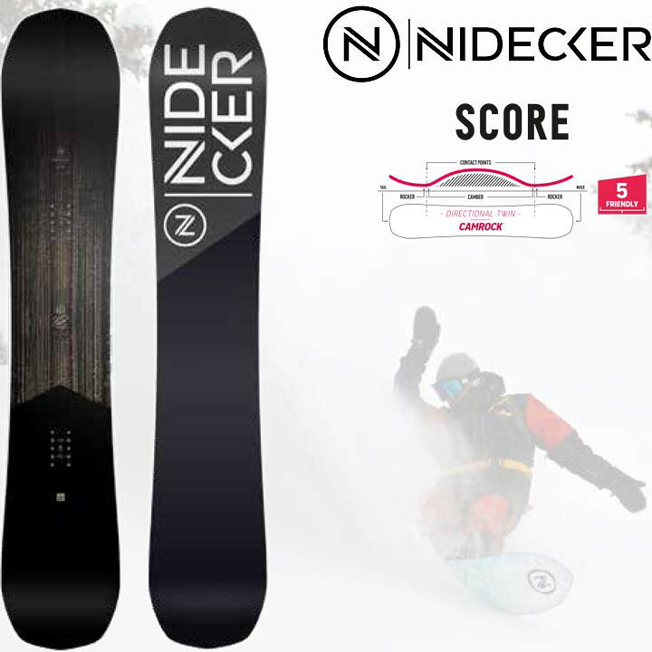 楽天市場】22-23 NIDECKER ナイデッカー SCORE スコア 送料無料 メンズ  