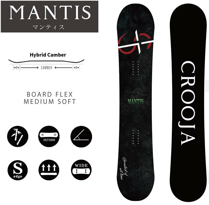 CROOJA MANTIS 22/23 151cm グラトリ 訳ありクロージャMantis 