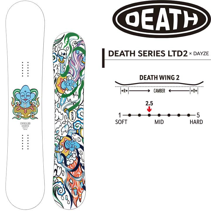 楽天市場】23-24 DEATH LABEL デスレーベル DEATH SERIES LTD2 デス 