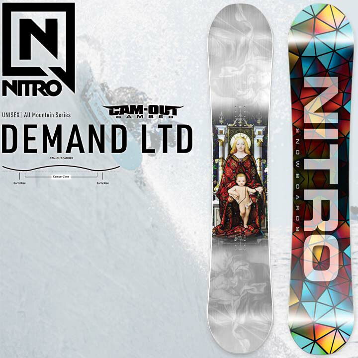 ナイトロ スノーボード NITRO SNOWBOARD DEMAND LTD CAM-OUT 23-24 