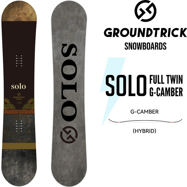 楽天市場】23-24 GT-SNOWBOARDS ジーティースノーボード SOLO ソロ 