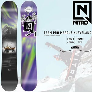 25-26 NITRO ナイトロ TEAM PRO チームプロ MARCUS KLEVELAND 送料無料 メンズ MENS 男性 予約