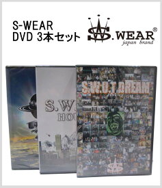 ≪10%OFF≫≪1万円以上の購入で送料無料≫SNOWBOARD DVD SET【S-WEAR DVD3本セット】SHOOTING FILM / S.FILM