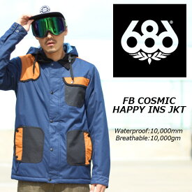 686 シックスエイトシックス COSMIC HAPPY INS JACKET コスミックハッピージャケット 16-17 30％OFF 送料無料