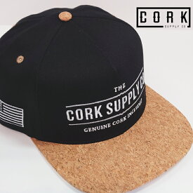 CORK SUPPLY CO コルクサプライ CALIF SNAPBACK スナップバック CAP キャップ 帽子 フラットバイザー メンズ レディース スノボ スノーボード
