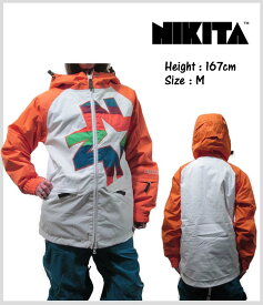≪30%OFF＆送料無料≫NIKITAOKMOK JACKET【WHITE/OCEAN/RED】【M】 J1311617 【smtb-f】