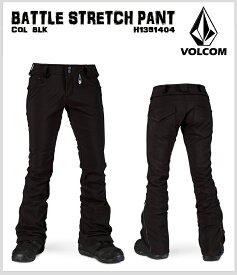 【30%OFF】【送料無料】14-15 SNOW WEAR【 VOLCOM 】WOMEN'S【 BATTLE STRETCH PNT 】【BLK, FCR】【 S, M 】H1351404【smtb-f】【u】