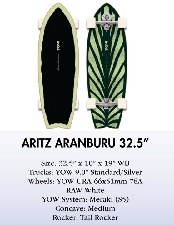 楽天市場】YOW SURFSKATE ヤウ サーフスケート SIGNATURE SERIES 