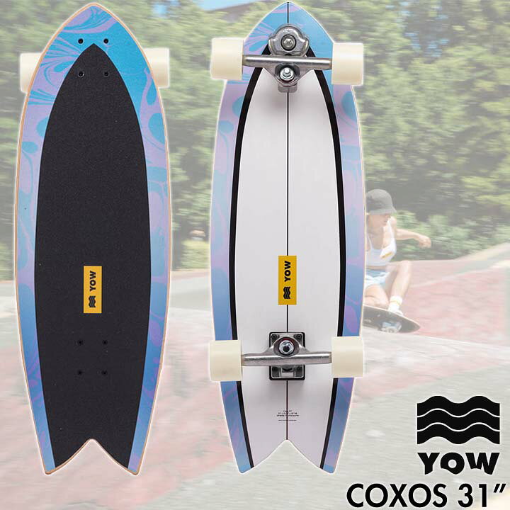 楽天市場】2024 ヤウ サーフスケート YOW COXOS 31インチ コクソス [4 