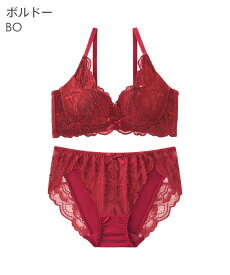 【バーゲン 特別価格】ブラジャー 脇肉 カシュクールレース 脇高ブラ(R) ブラジャー&ショーツ(女性 下着 レディース 脇高 ブラジャーショーツ セット ブラセット 谷間 ブラ かわいい ブラショーツセット かわいい下着 ブラショーツ 育乳ブラ いくにゅうぶら パンツ 可愛い
